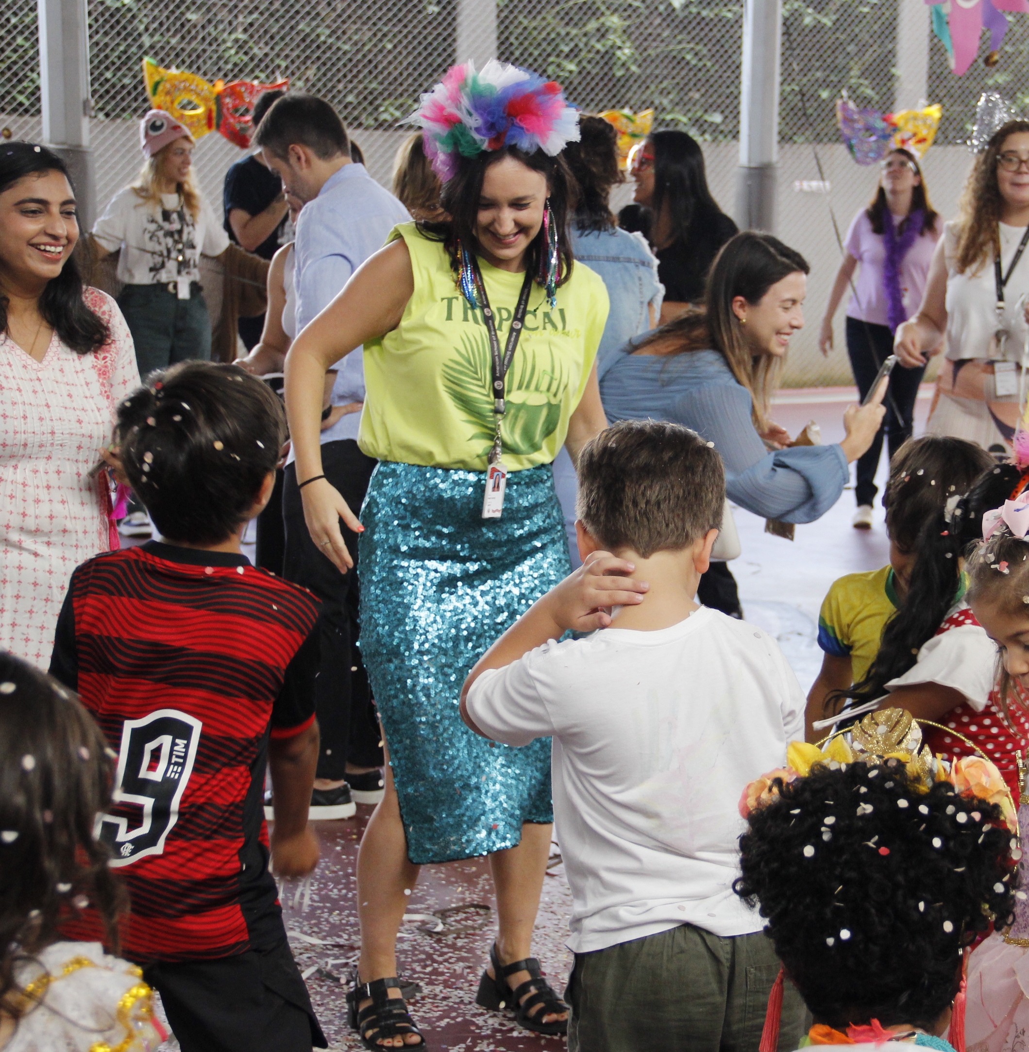 Celebrating the Brazilian holiday Carnival