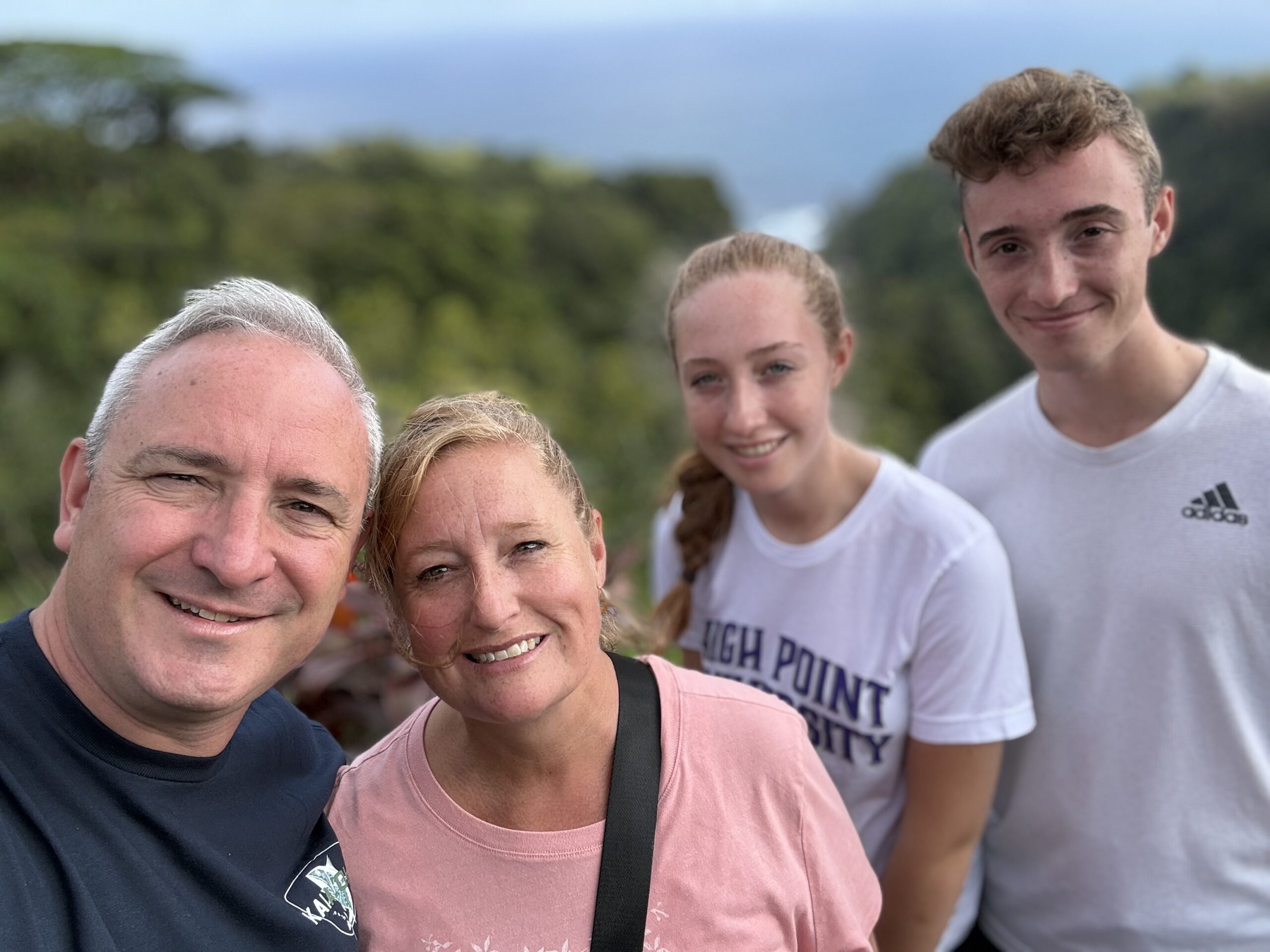 Peter and his family