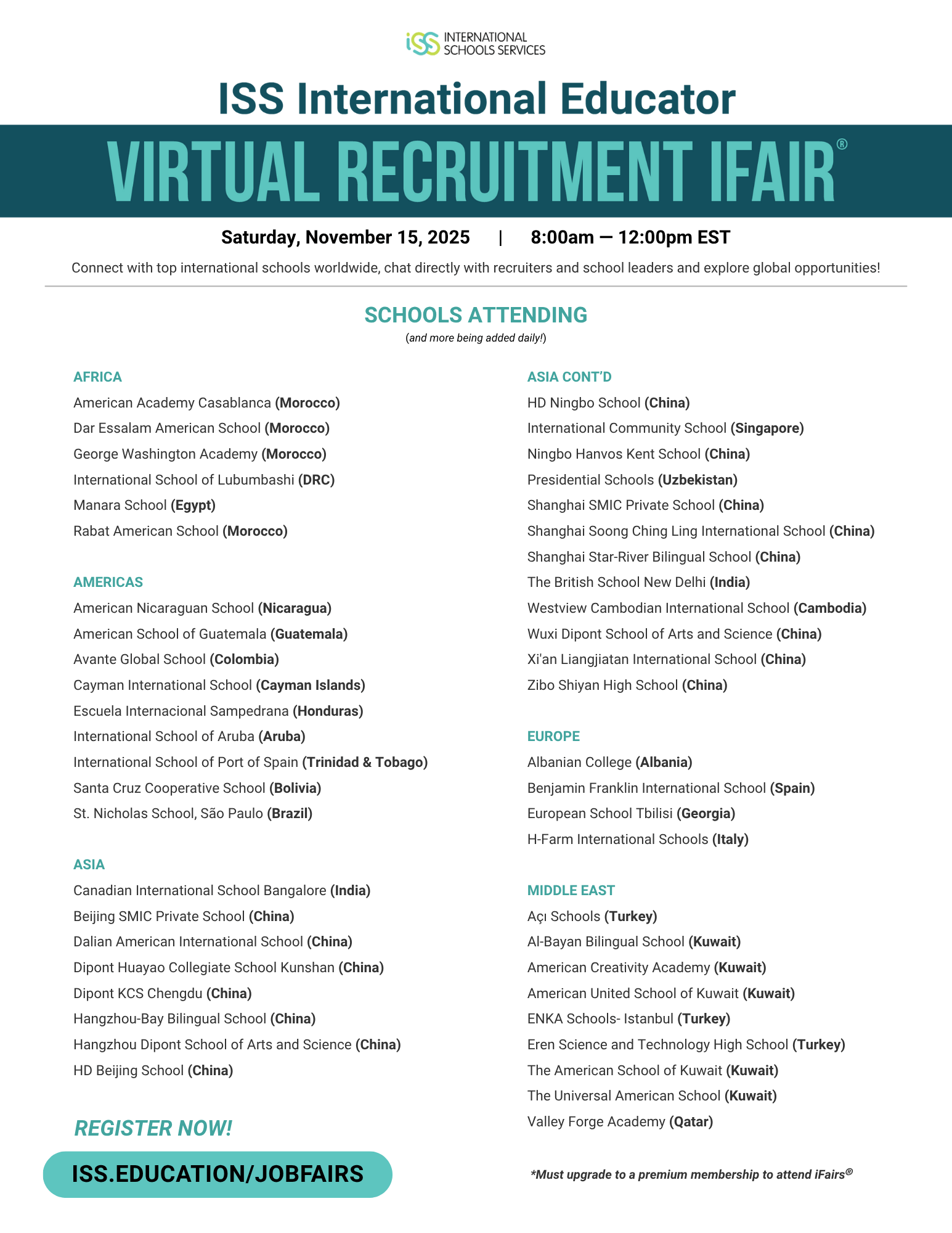 November iFair Schools