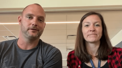 ISS Welcome: Heather and Luke Meinen