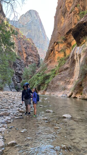 Liz at Zion