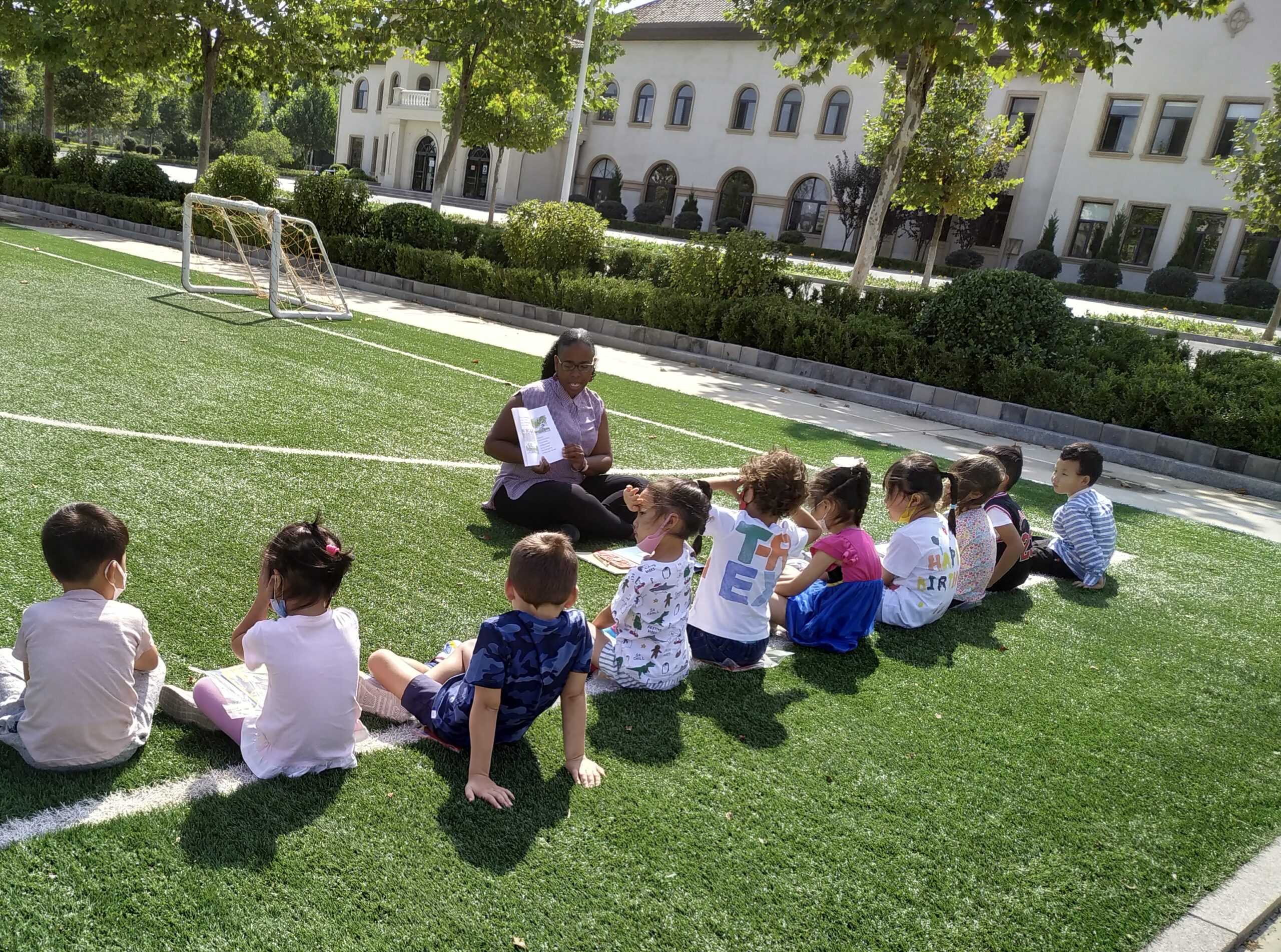 katia Teaching in Dalian, China