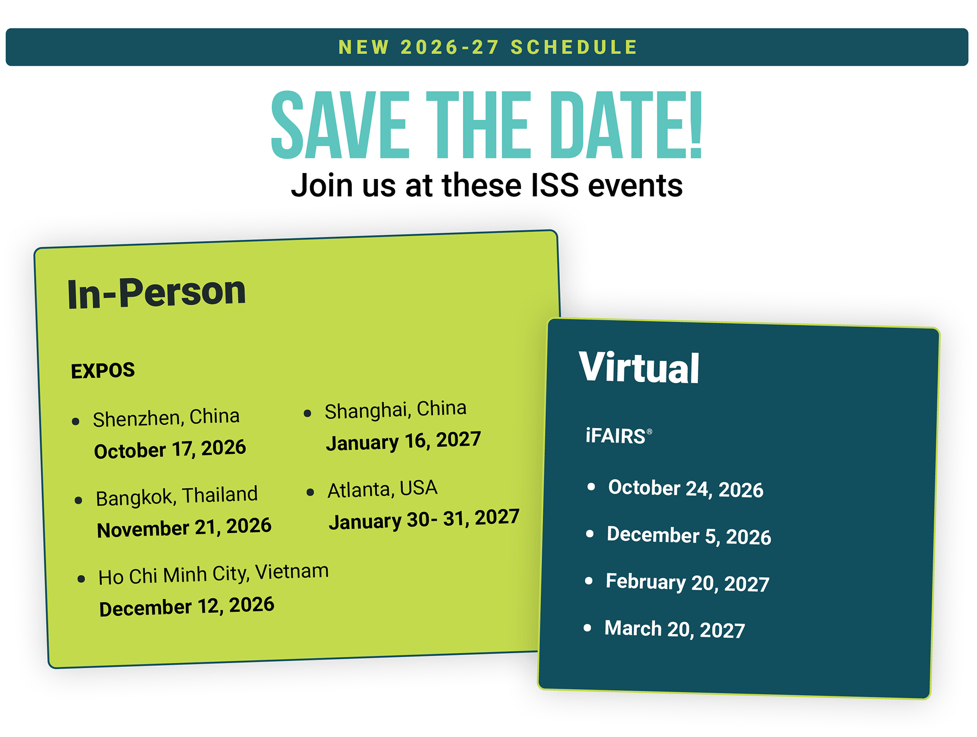 Save the date